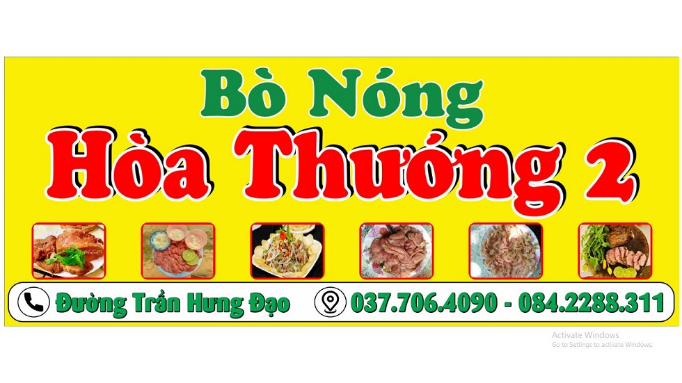 Bò Nóng Phú Qúy Xanh – Quán Bò Nóng Đảo Phú Quý